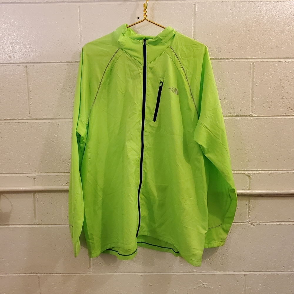 The North Face High-Visibility Neon Green Performance Jacket